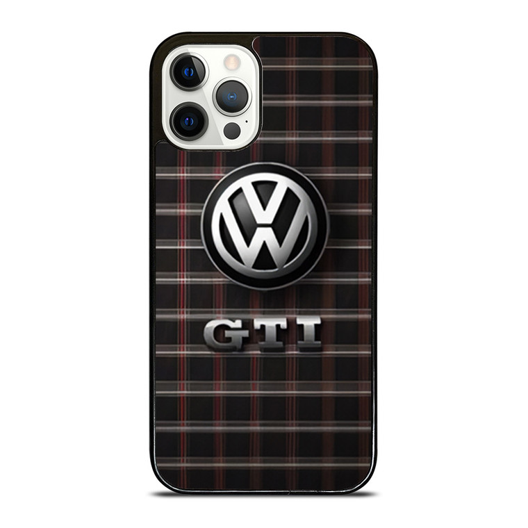 VW VOLKSWAGEN GTI METAL EMBLEM iPhone 12 Pro Case Cover