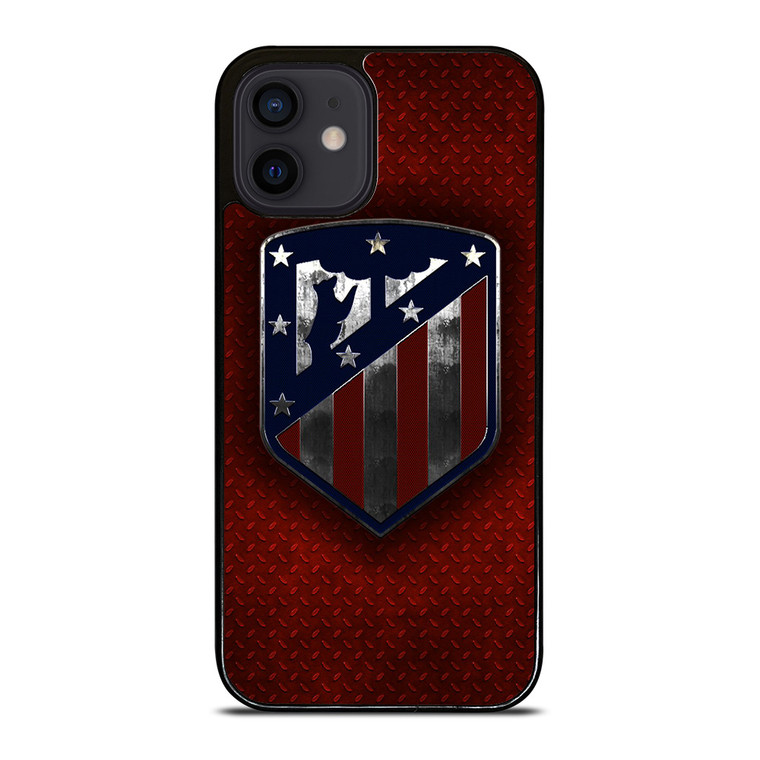 ATLETICO DE MADRID METAL LOGO iPhone 12 Mini Case Cover