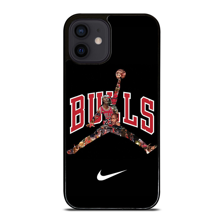 CHICAGO BULLS MICHAEL JORDAN JUMP NIKE iPhone 12 Mini Case Cover