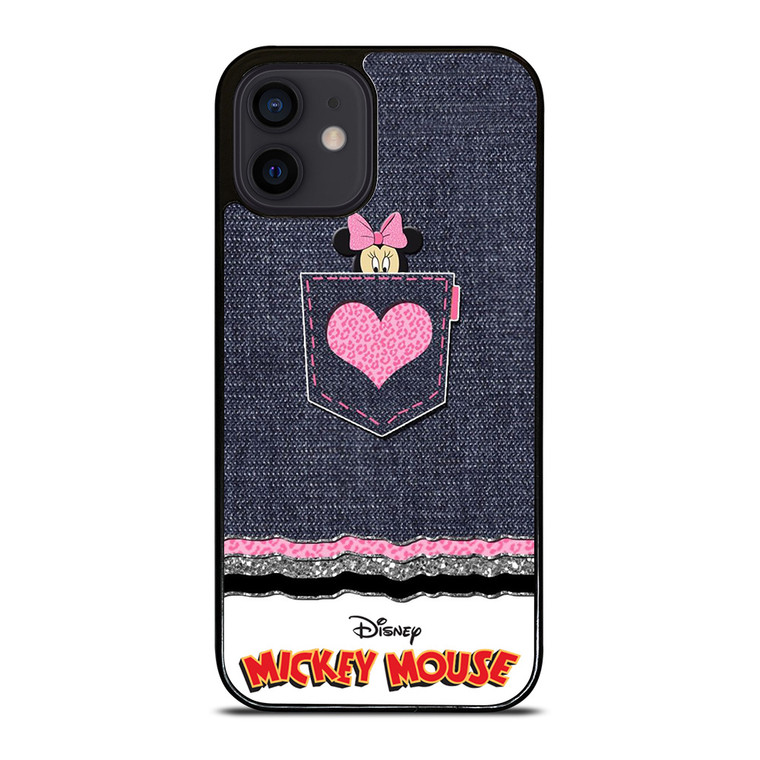 DISNEY MICKEY MOUSE JEANS iPhone 12 Mini Case Cover