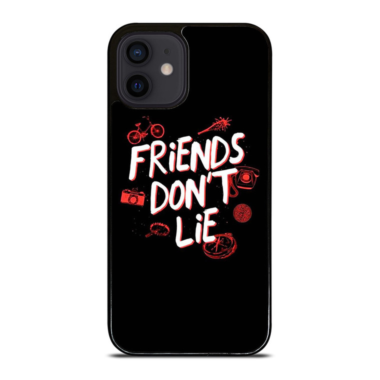FRIENDS DONT LIE STRANGER THINGS ART iPhone 12 Mini Case Cover
