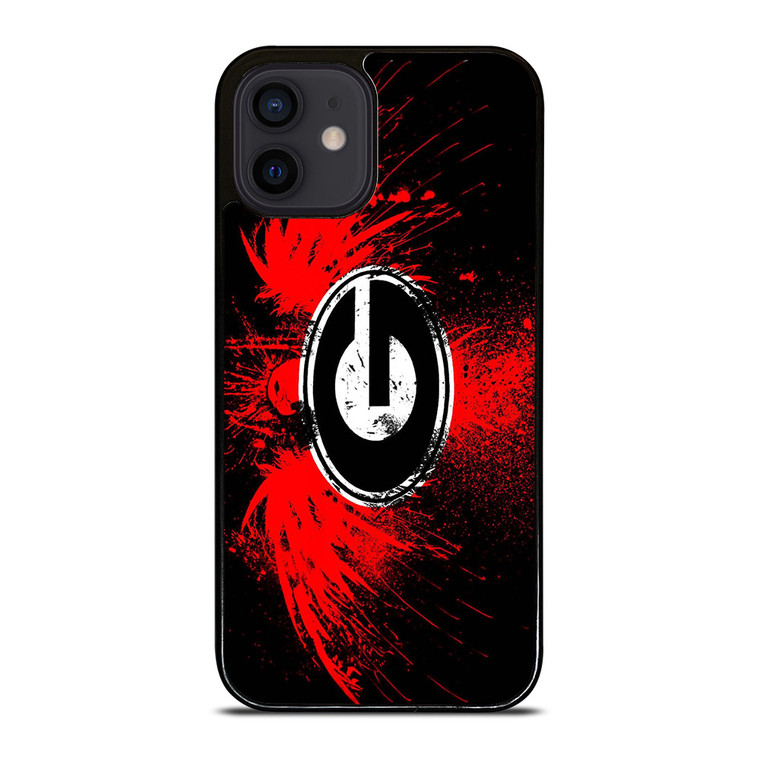 GEORGIA BULLDOGS BASKETBALL LOGO iPhone 12 Mini Case Cover