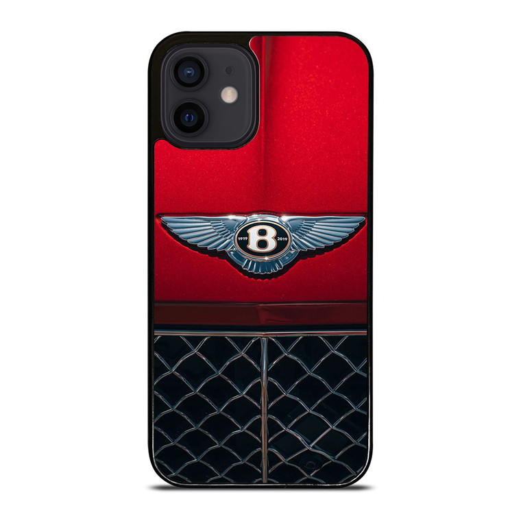 BENTLEY LOGO RED GRILL  iPhone 12 Mini Case Cover
