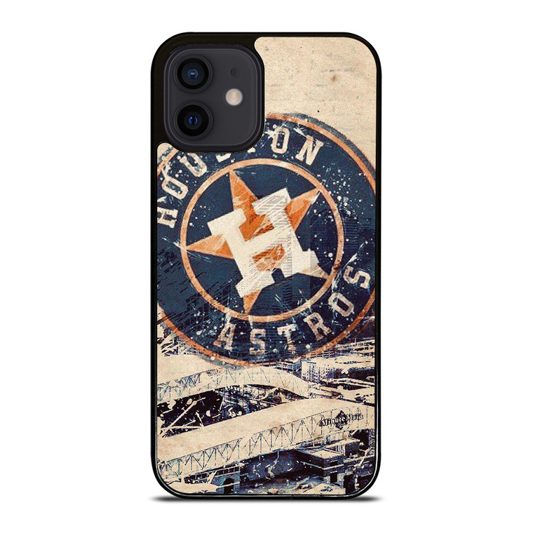 HOUSTON ASTROS BASEBALL VINTAGE BADGE iPhone 12 Mini Case Cover