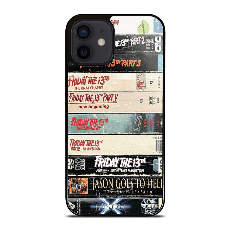 JASON VOORHES FRIDAY THE 13TH MOVIES COLLECTION iPhone 12 Mini Case Cover