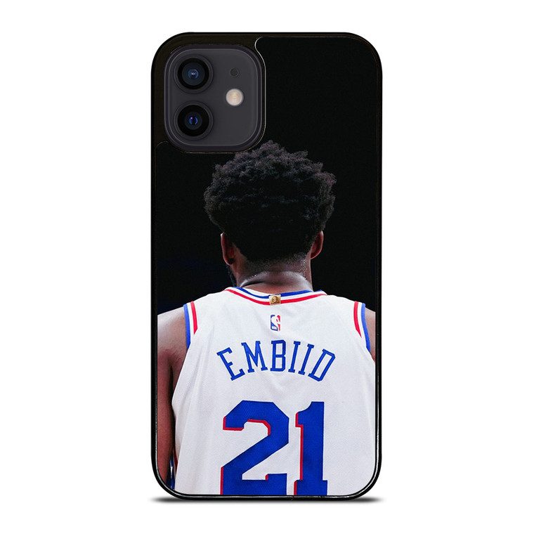 JOEL EMBIID NBA PHILADELPHIA 76ERS iPhone 12 Mini Case Cover