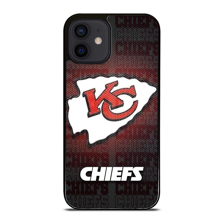 KANSAS CITY CHIEFS METAL iPhone 12 Mini Case Cover