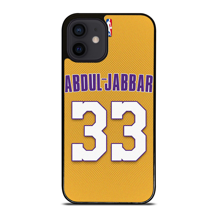 KAREEM ABDUL JABBAR LA LAKERS NBA iPhone 12 Mini Case Cover