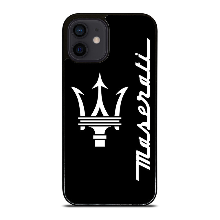 MASERATI LOGO VERTICAL iPhone 12 Mini Case Cover