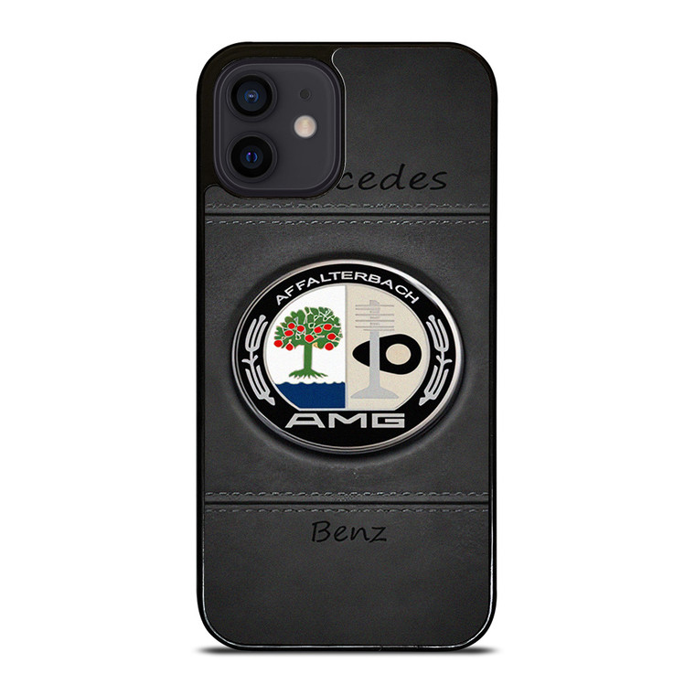MERCEDES BENZ AFFALTERBACH AMG LEATHER iPhone 12 Mini Case Cover