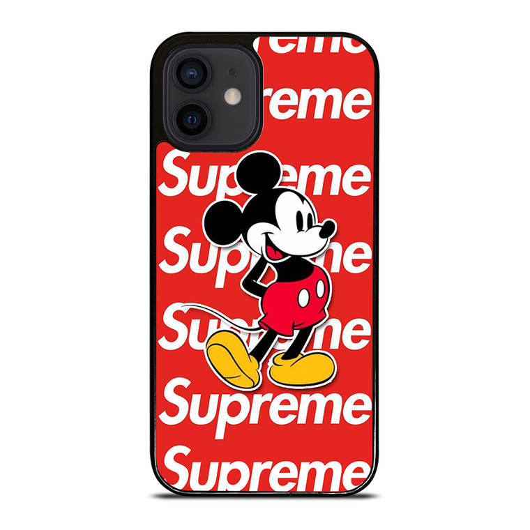 MICKEY MOUSE DISNEY SUPREME iPhone 12 Mini Case Cover MICKEY MOUSE DISNEY SUPREME iPhone 12 Mini Case Cover
