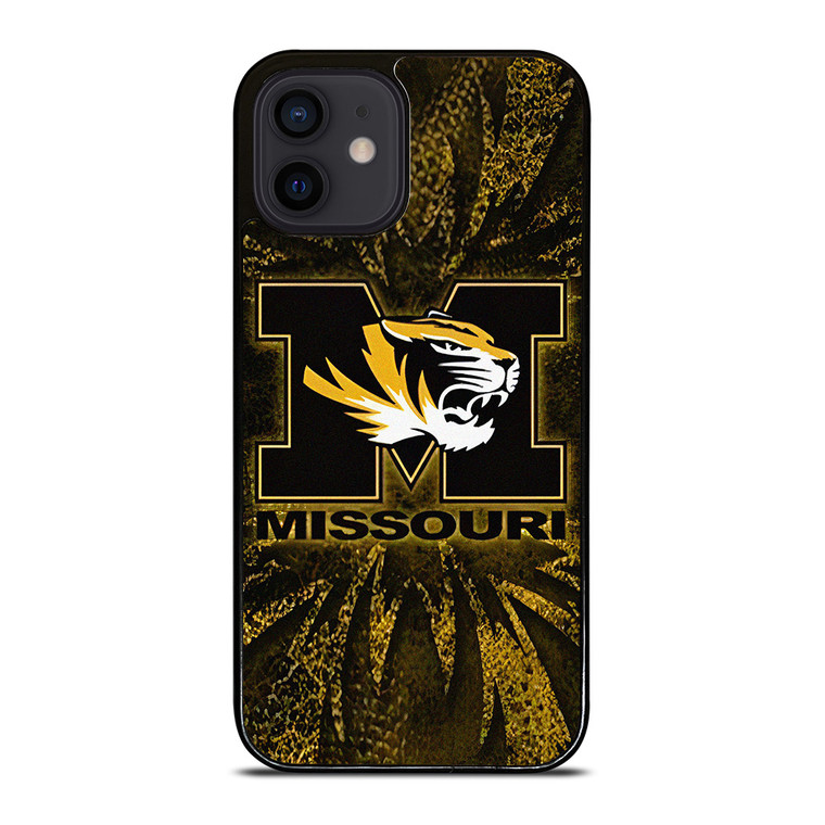 MISSOURI TIGERS FOOTBALL FOOTBALL SYMBOL iPhone 12 Mini Case Cover