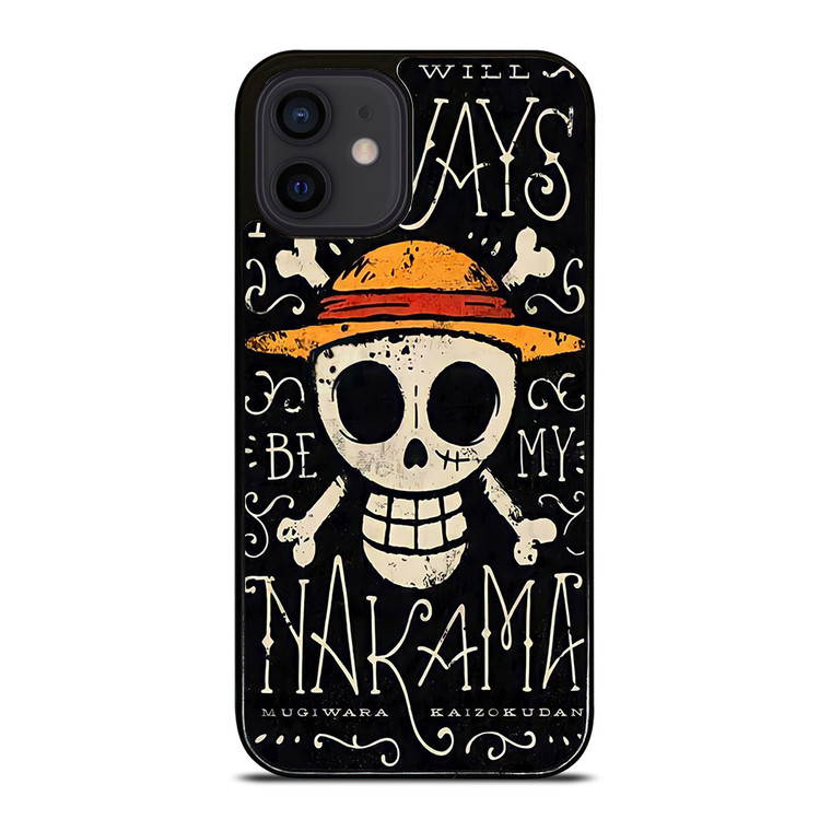 NAKAMA ONE PIECE ANIME iPhone 12 Mini Case Cover