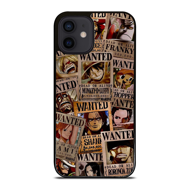 ONE PIECE WANTED POSTER COLLECTION iPhone 12 Mini Case Cover