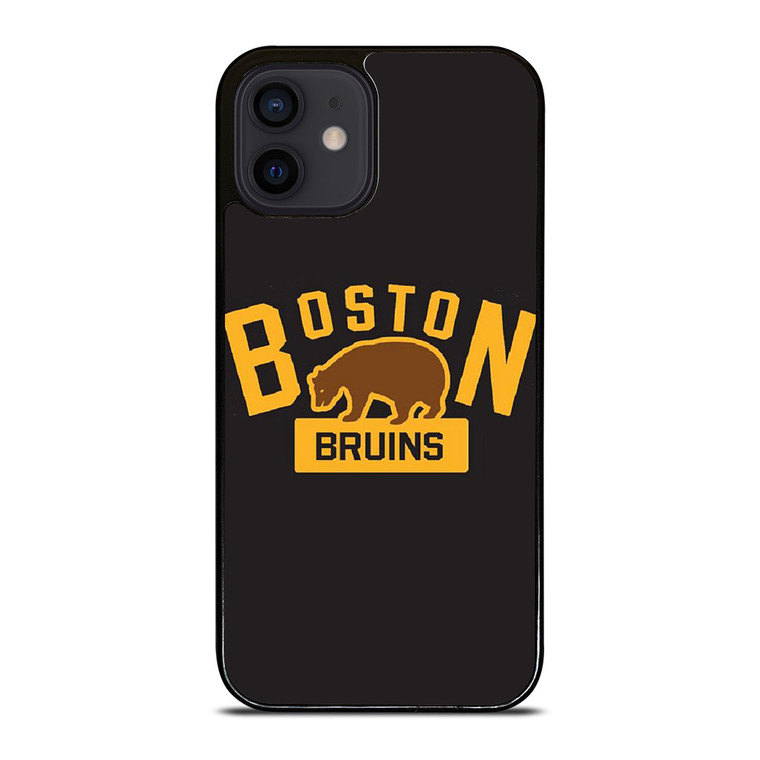 BOSTON BRUINS NHL BEAR SYMBOL  iPhone 12 Mini Case Cover