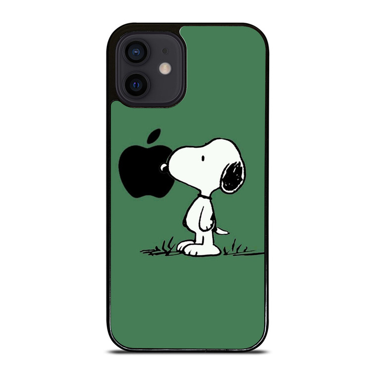 PEANUTS SNOOPY DOG APPLE LOGO iPhone 12 Mini Case Cover