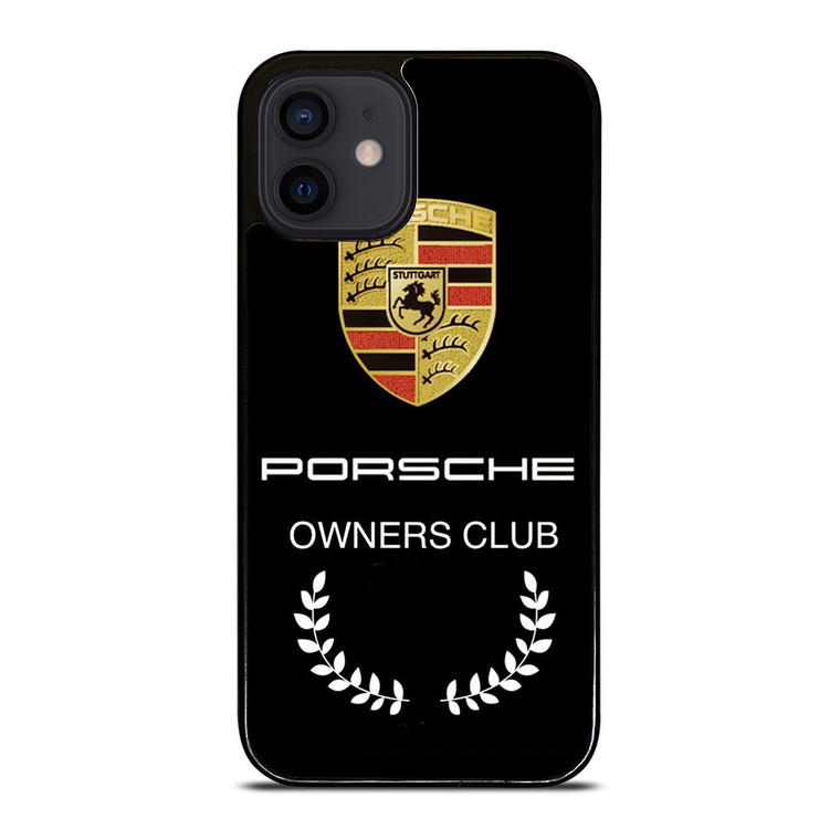 PORSCHE OWNERS CLUB LOGO iPhone 12 Mini Case Cover PORSCHE OWNERS CLUB LOGO iPhone 12 Mini Case Cover