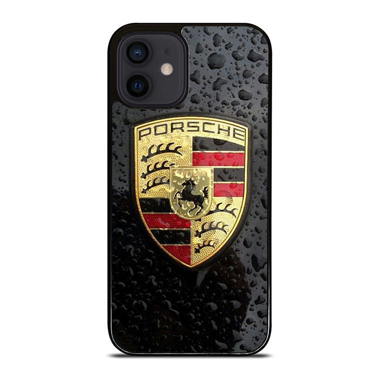 PORSCHE WET EMBLEM iPhone 12 Mini Case Cover
