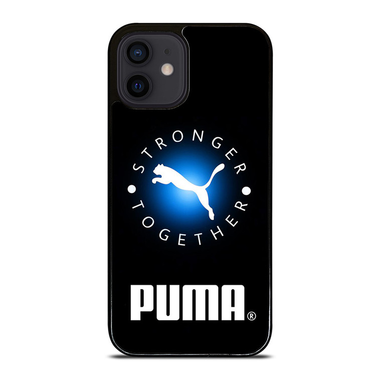 PUMA STRONGER TOGETHER LOGO iPhone 12 Mini Case Cover