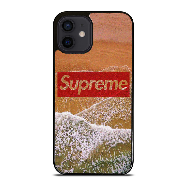 SUPREME BEACH LOGO iPhone 12 Mini Case Cover SUPREME BEACH LOGO iPhone 12 Mini Case Cover