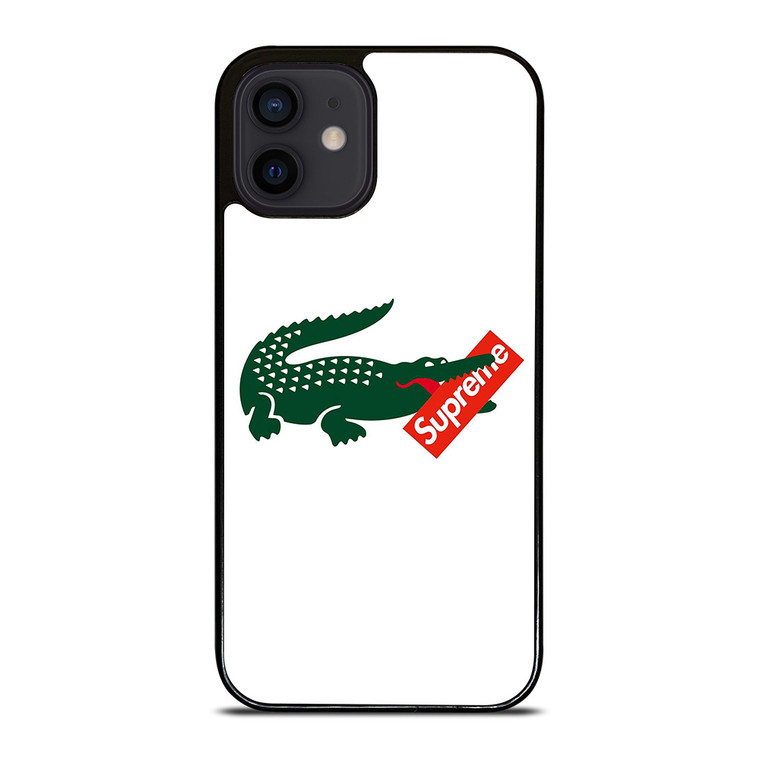 SUPREME LACOSTE COLLAB iPhone 12 Mini Case Cover SUPREME LACOSTE COLLAB iPhone 12 Mini Case Cover