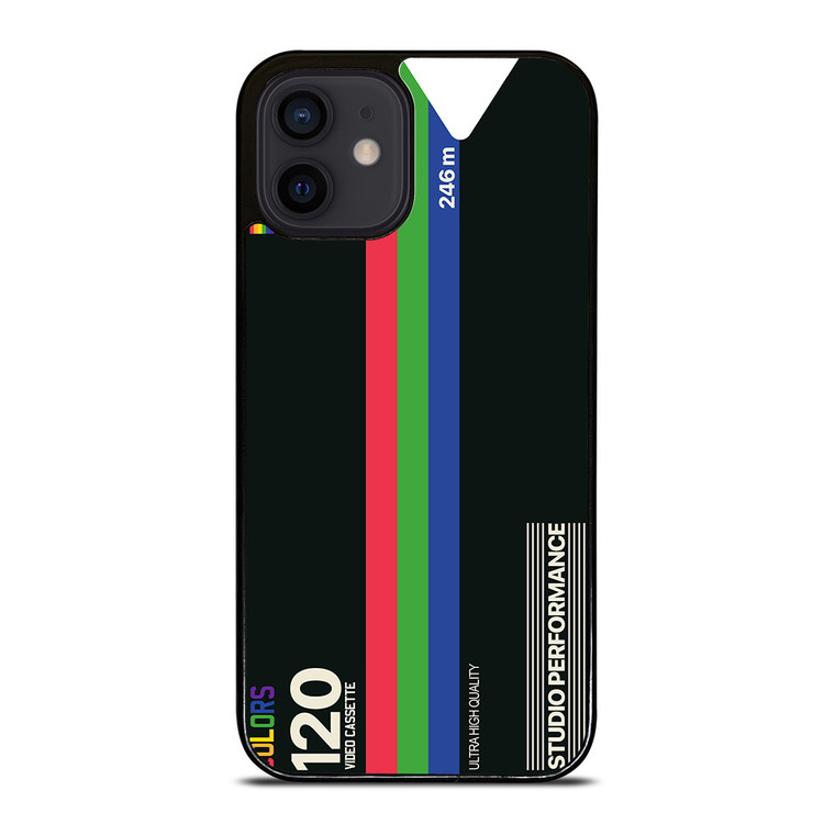 VHS CASSETTE STUDIO PERFORMANCE iPhone 12 Mini Case Cover