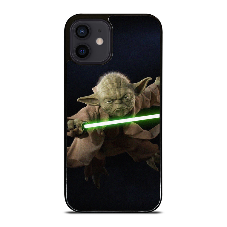 YODA STAR WARS LIGHTSABER iPhone 12 Mini Case Cover YODA STAR WARS LIGHTSABER iPhone 12 Mini Case Cover