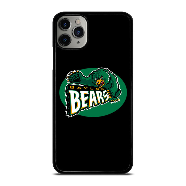 BAYLOR UNIVERSITY BEARS BASKETBALL SYMBOL iPhone 11 Pro Max Case Cover