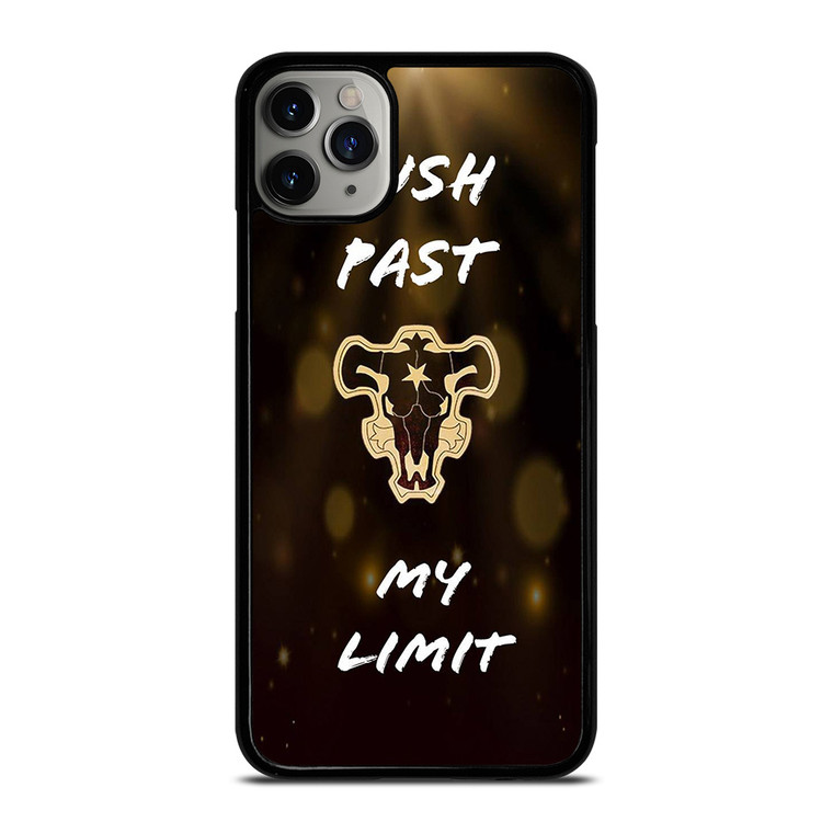 BLACK CLOVER BLACK BULL QUOTES iPhone 11 Pro Max Case Cover