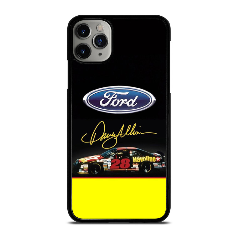 DAVEY ALLISON FORD TEXACO HAVOLINE RACING iPhone 11 Pro Max Case Cover