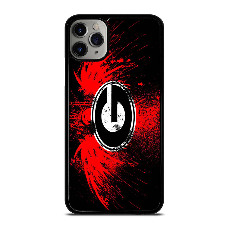 GEORGIA BULLDOGS BASKETBALL LOGO iPhone 11 Pro Max Case Cover