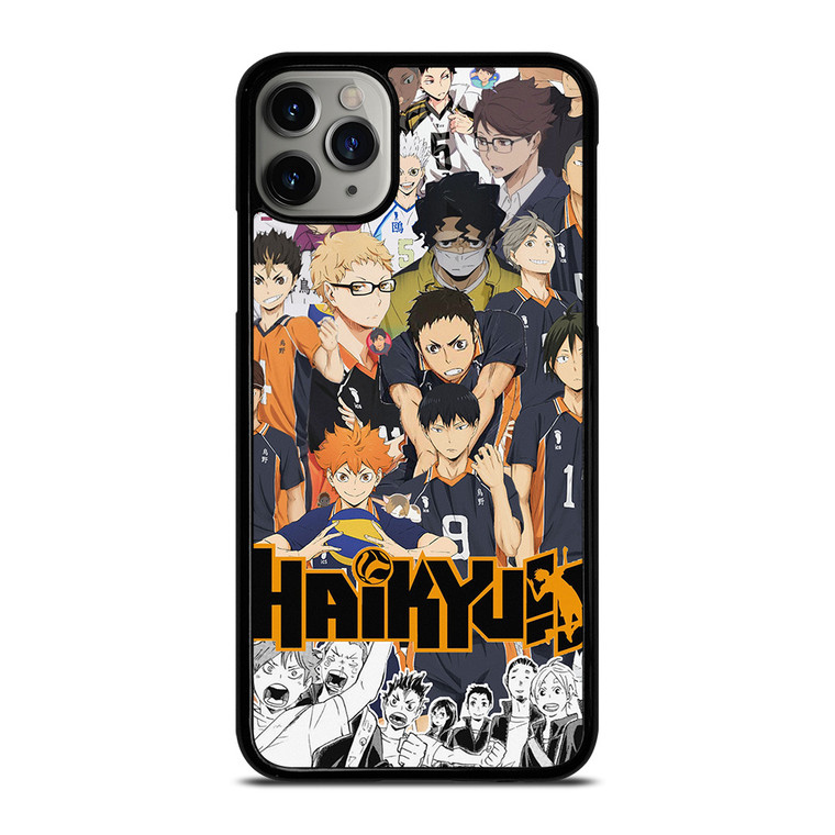 HAIKYUU ANIME CHARACTERS iPhone 11 Pro Max Case Cover