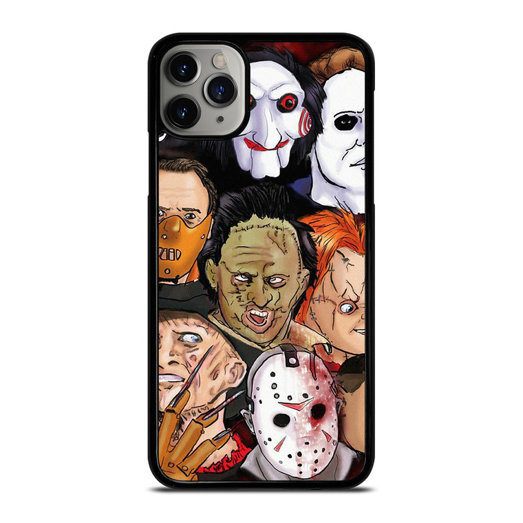 HORROR MOVIES CHARACTERS COLLECTION iPhone 11 Pro Max Case Cover
