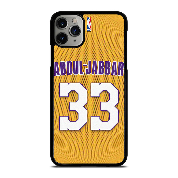 KAREEM ABDUL JABBAR LA LAKERS NBA iPhone 11 Pro Max Case Cover