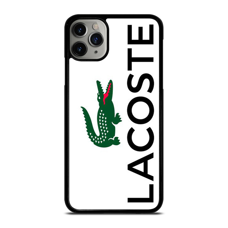 LACOSTE CROCODILE LOGO iPhone 11 Pro Max Case Cover