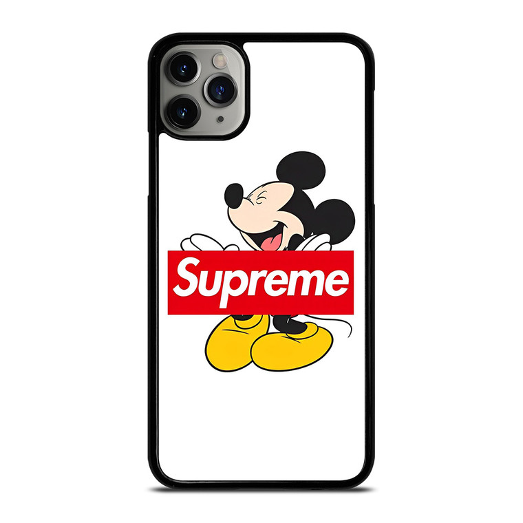 MICKEY MOUSE DISNEY SUPREME LOGO iPhone 11 Pro Max Case Cover MICKEY MOUSE DISNEY SUPREME LOGO iPhone 11 Pro Max Case Cover