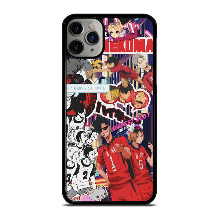 NEKOMA HIGH HAIKYUU COLLAGE iPhone 11 Pro Max Case Cover NEKOMA HIGH HAIKYUU COLLAGE iPhone 11 Pro Max Case Cover