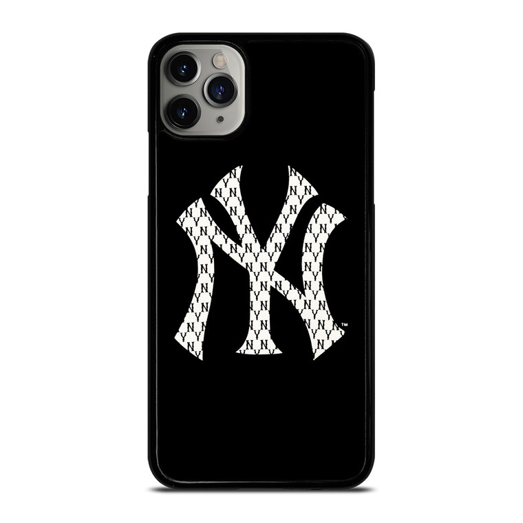 NEW YORK YANKEES NY LOGO PATTERN iPhone 11 Pro Max Case Cover NEW YORK YANKEES NY LOGO PATTERN iPhone 11 Pro Max Case Cover