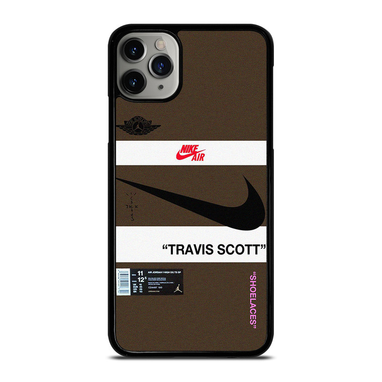 NIKE AIR TRAVIS SCOTT LOGO iPhone 11 Pro Max Case Cover NIKE AIR TRAVIS SCOTT LOGO iPhone 11 Pro Max Case Cover