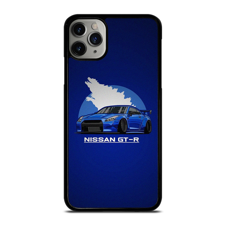 NISSAN GTR CODZILLA CARTOON iPhone 11 Pro Max Case Cover