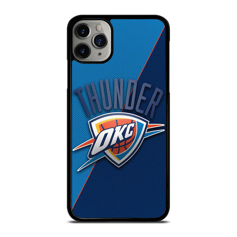 OKLAHOMA CITY THUNDER BASKET EMBLEM iPhone 11 Pro Max Case Cover