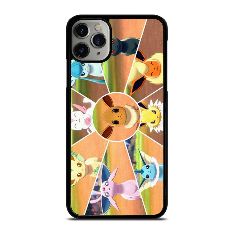 POKEMON EEVEE EVOLUTION COLLAGE iPhone 11 Pro Max Case Cover