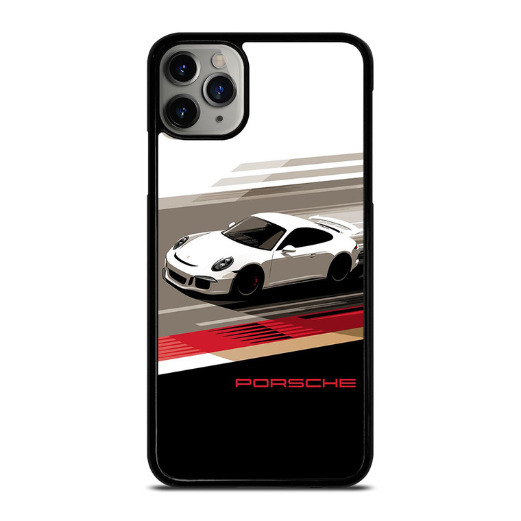 PORSCHE GT3 MINIMALIST iPhone 11 Pro Max Case Cover