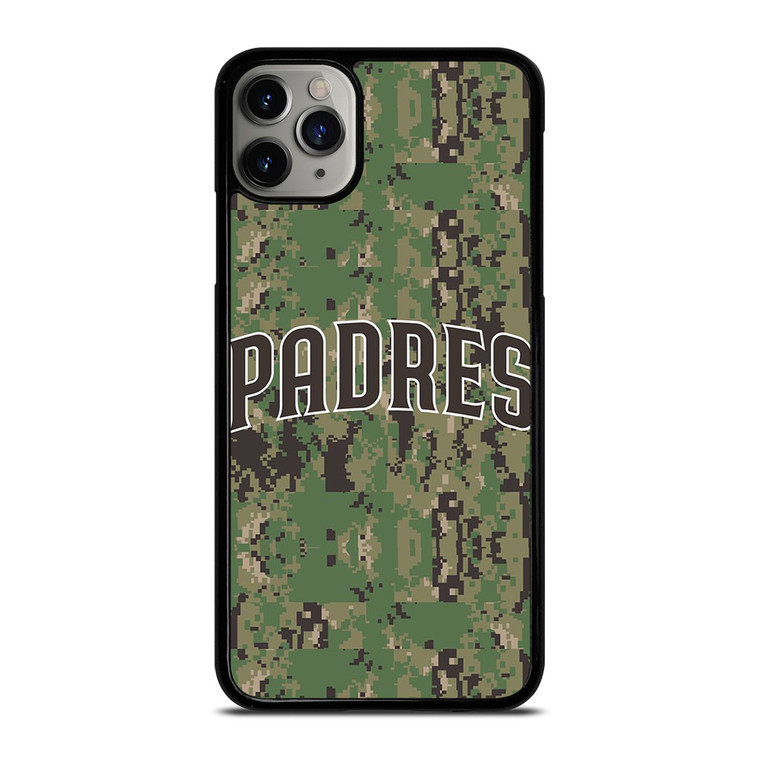 SAN DIEGO PADRES CAMO LOGO iPhone 11 Pro Max Case Cover