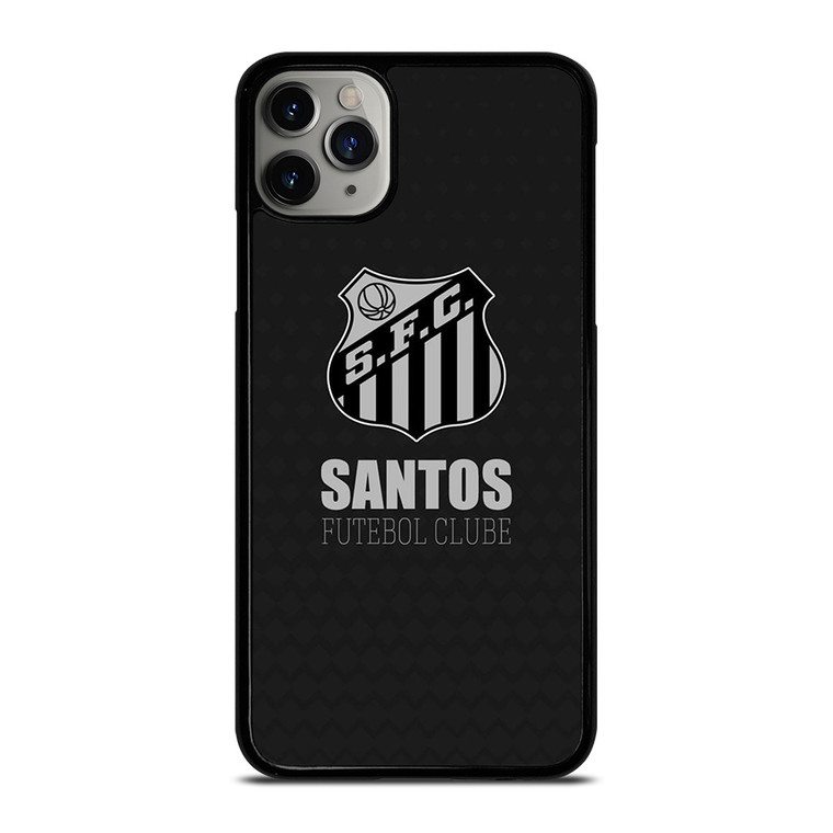 SANTOS FOOTBALL CLUB CARBON LOGO iPhone 11 Pro Max Case Cover