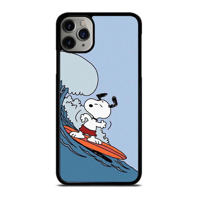 SNOOPY SURFING CARTOON iPhone 11 Pro Max Case Cover