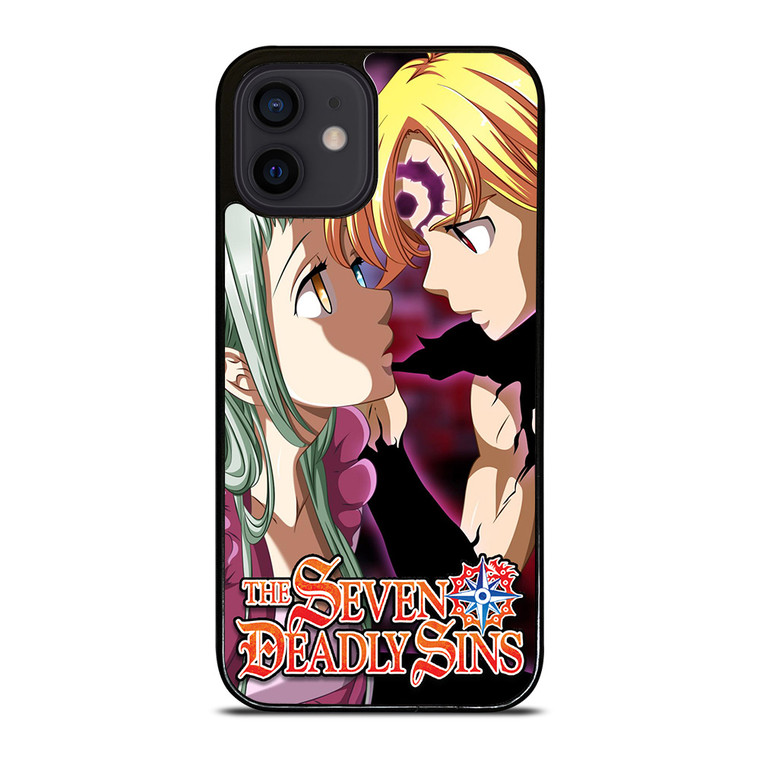 ELIZABETH LIONES AND MELIODAS SEVEN DEADLY SINS ANIME  iPhone 12 Mini Case Cover