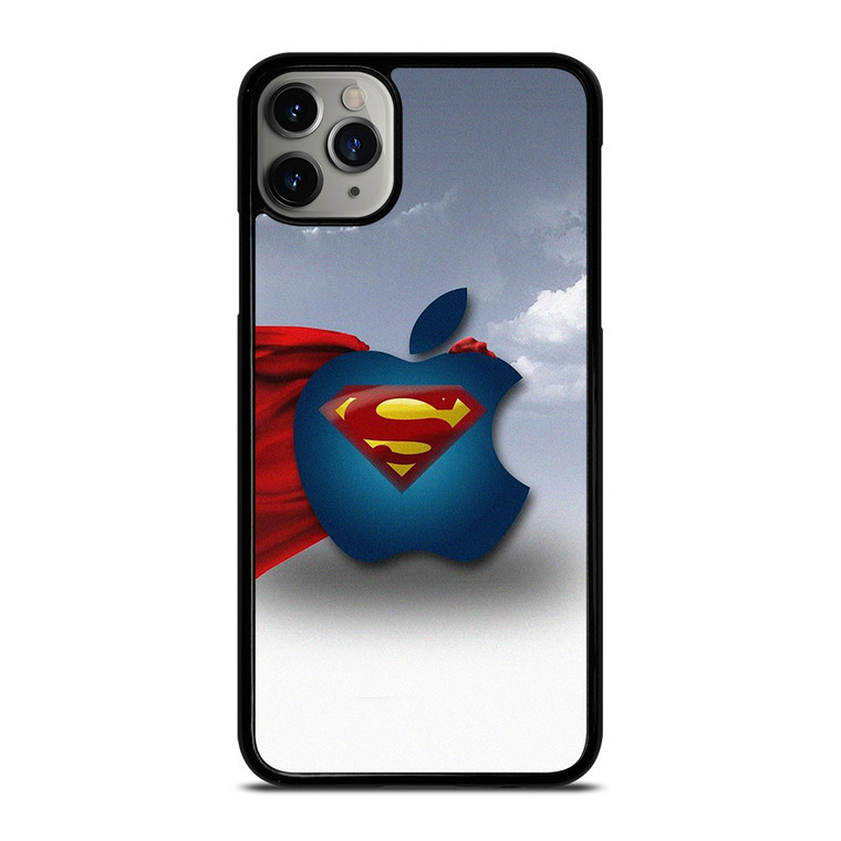SUPERMAN APPLE LOGO iPhone 11 Pro Max Case Cover