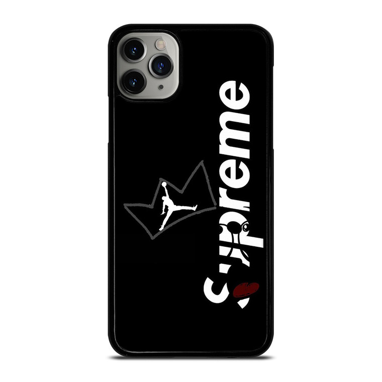 SUPREME AIR JORDAN CROWN iPhone 11 Pro Max Case Cover SUPREME AIR JORDAN CROWN iPhone 11 Pro Max Case Cover