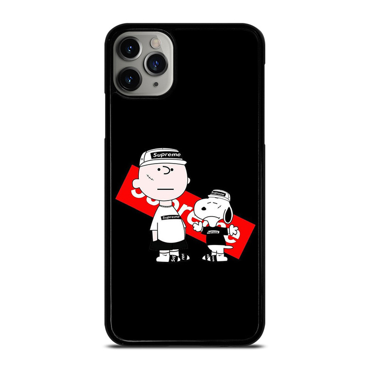 SUPREME SNOOPY AND CHARLIE BROWN iPhone 11 Pro Max Case Cover SUPREME SNOOPY AND CHARLIE BROWN iPhone 11 Pro Max Case Cover